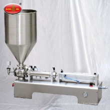 Horizontal Type Single and Double Discharge Hole Pneumatic Manual Cream Filling Machine